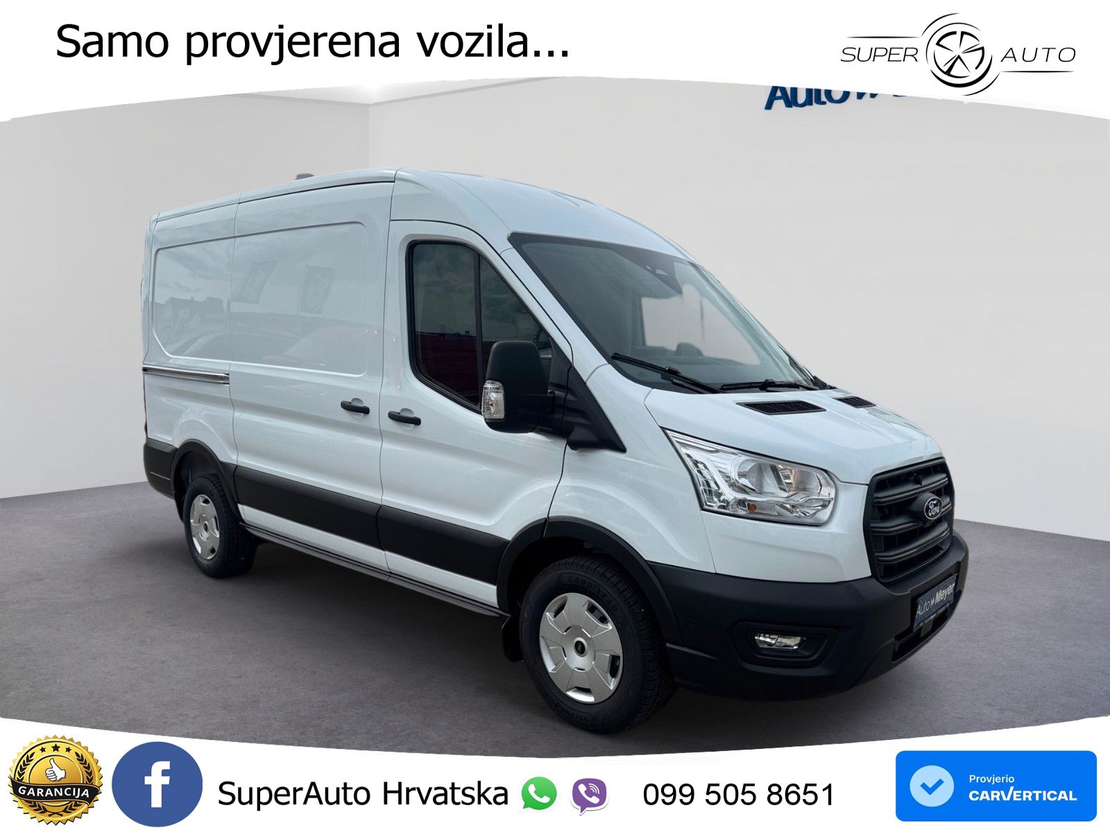 Ford Transit V363 Kasten LKW VA 350 L2H2 Trend |AHK| 165 KS