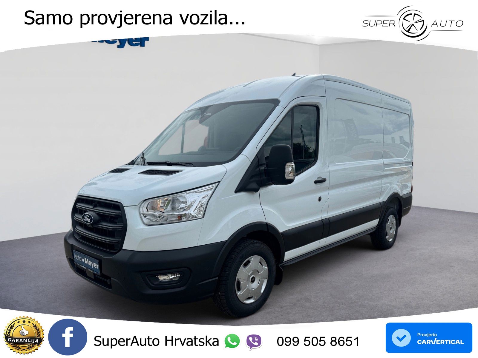 Ford Transit V363 Kasten LKW VA 350 L2H2 Trend |AHK| 165 KS