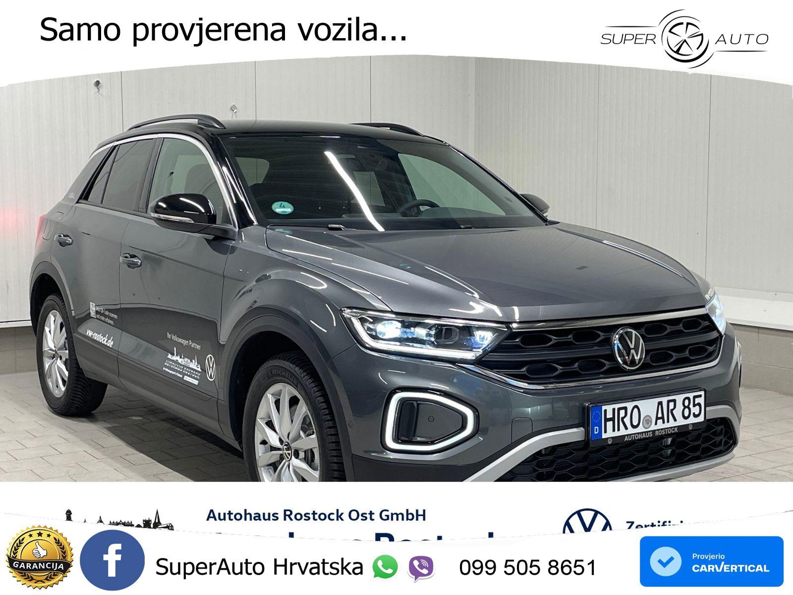 Volkswagen T-Roc 2.0 TDI (150 KS) DSG LED+GR SJED+ACC