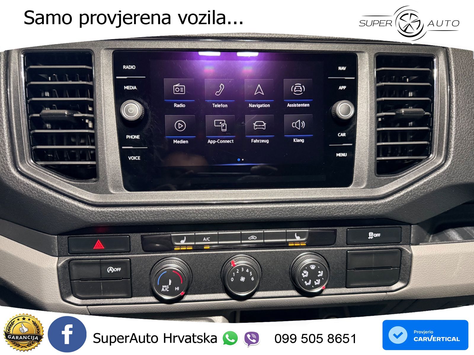 Volkswagen Crafter Pritsche 35 mittellang Doppelkabine*AHk* 140 KS