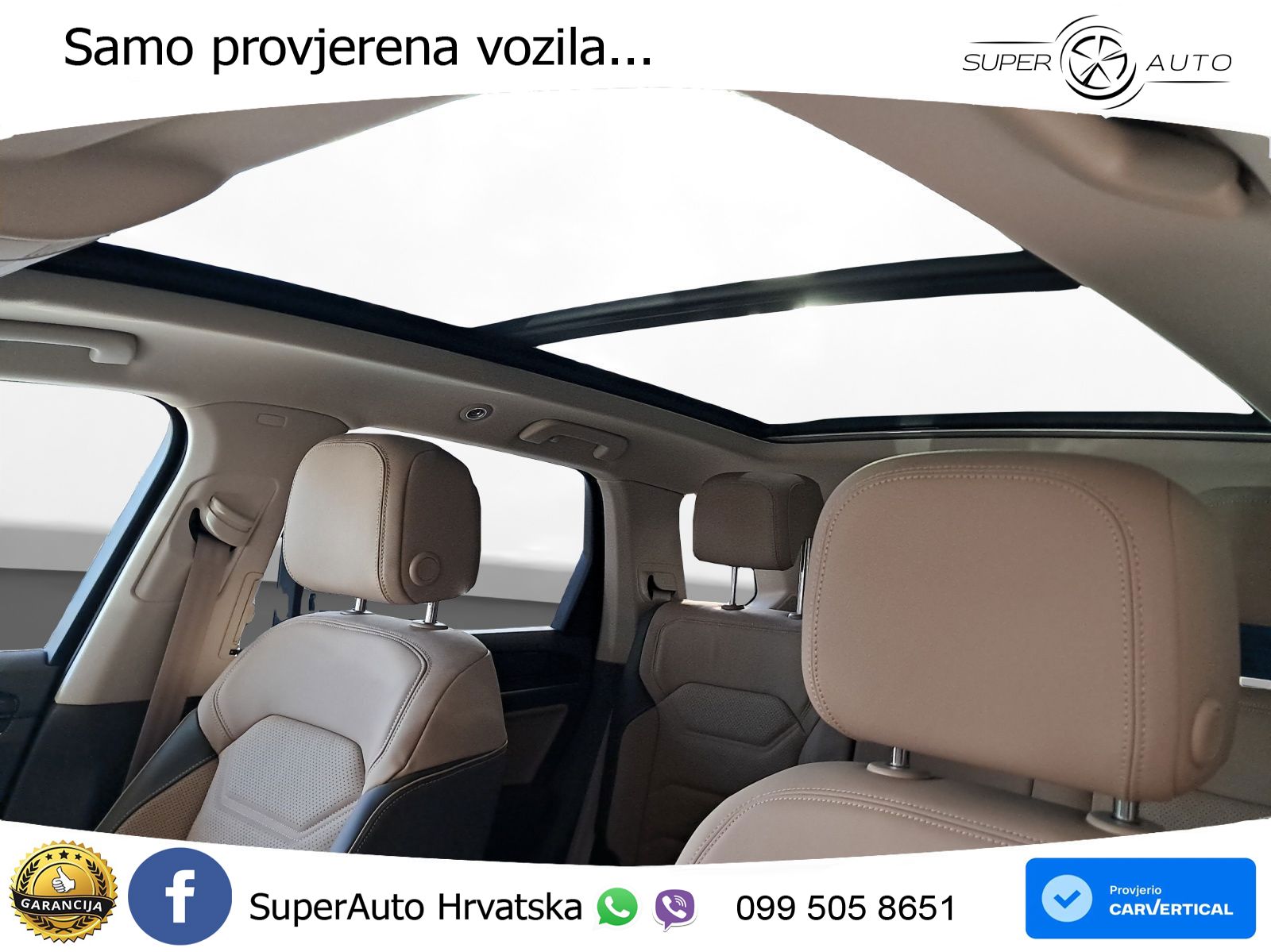 Volkswagen Touareg 3.0 V6 TDI (286 KS) 4MOTION Tiptronic ZRAČNI+ACC+GR SJED+KAM+PANO