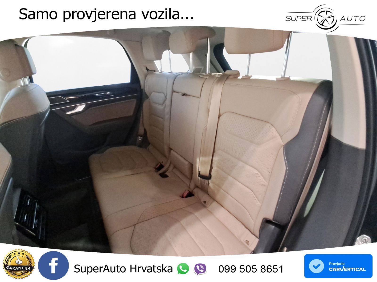 Volkswagen Touareg 3.0 V6 TDI (286 KS) 4MOTION Tiptronic ZRAČNI+ACC+GR SJED+KAM+PANO