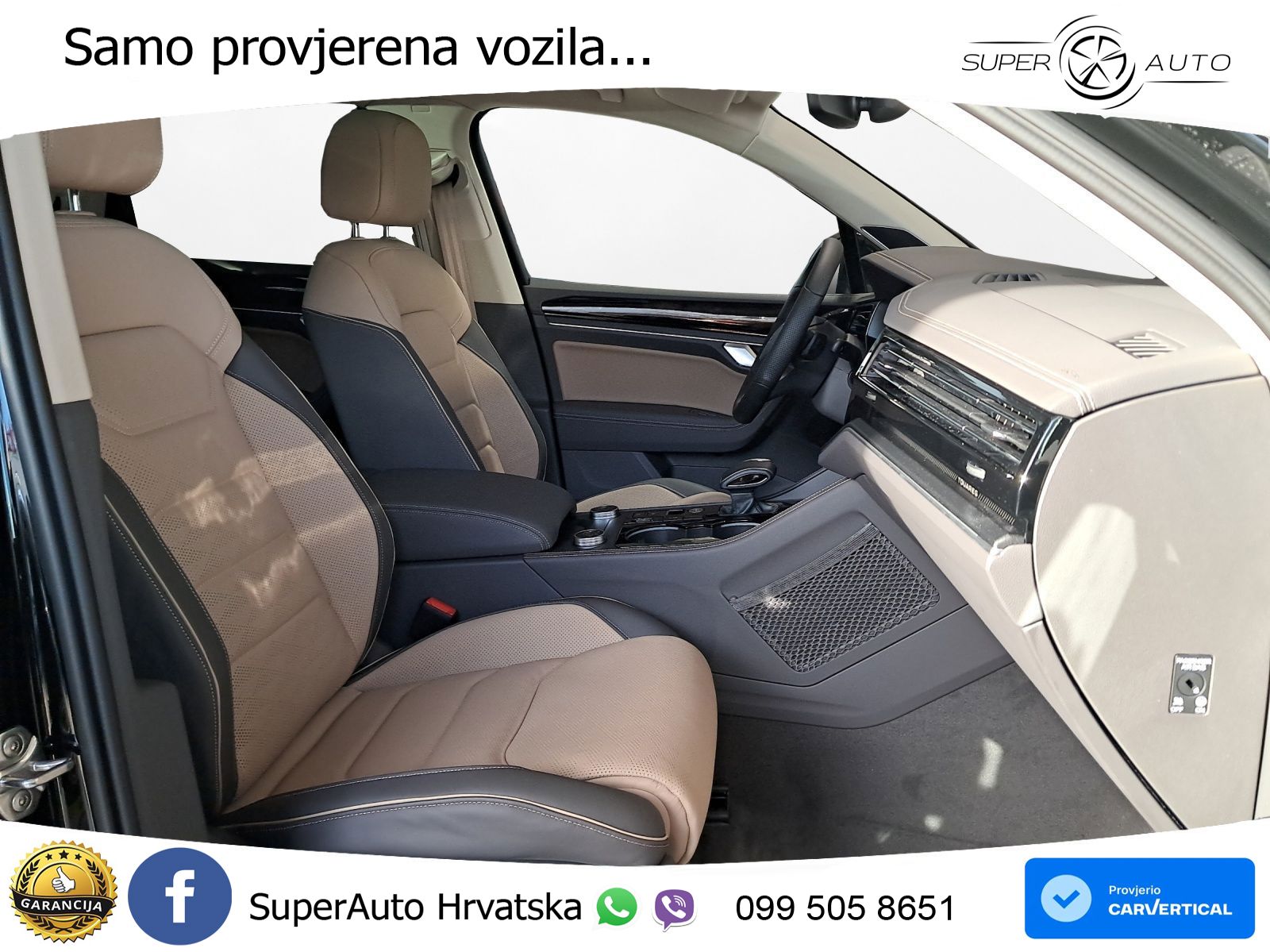 Volkswagen Touareg 3.0 V6 TDI (286 KS) 4MOTION Tiptronic ZRAČNI+ACC+GR SJED+KAM+PANO
