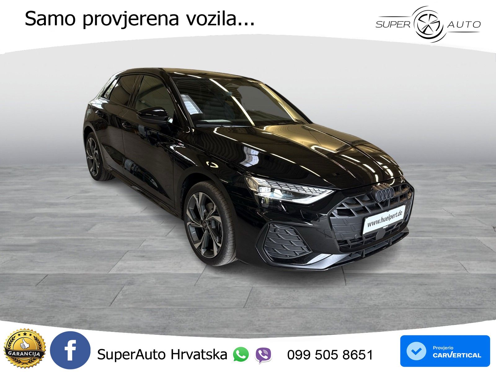 Audi A3 Sportback 40 TFSI (204 KS) quattro S tronic S line LED+GR SJED+ACC