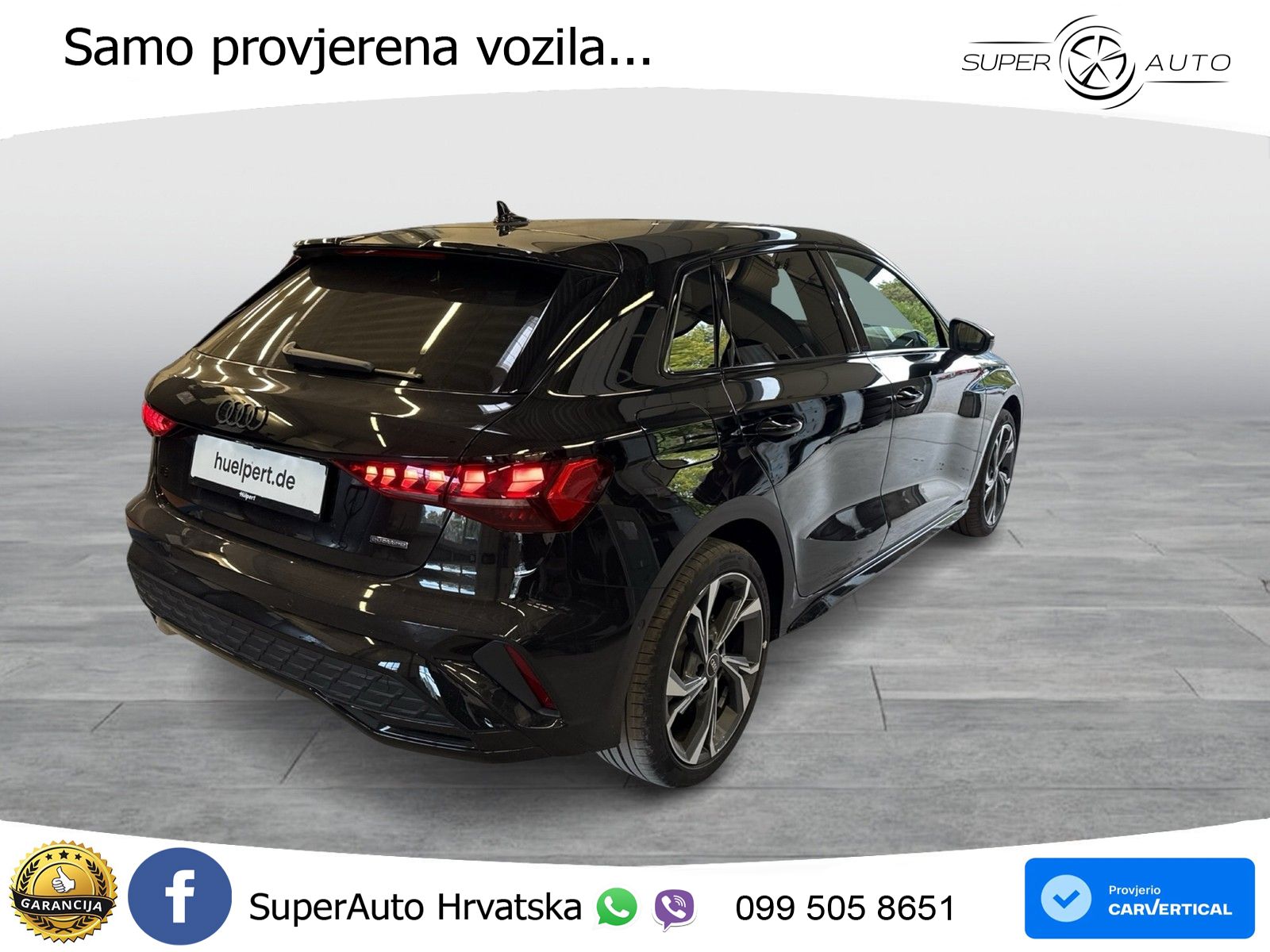 Audi A3 Sportback 40 TFSI (204 KS) quattro S tronic S line LED+GR SJED+ACC