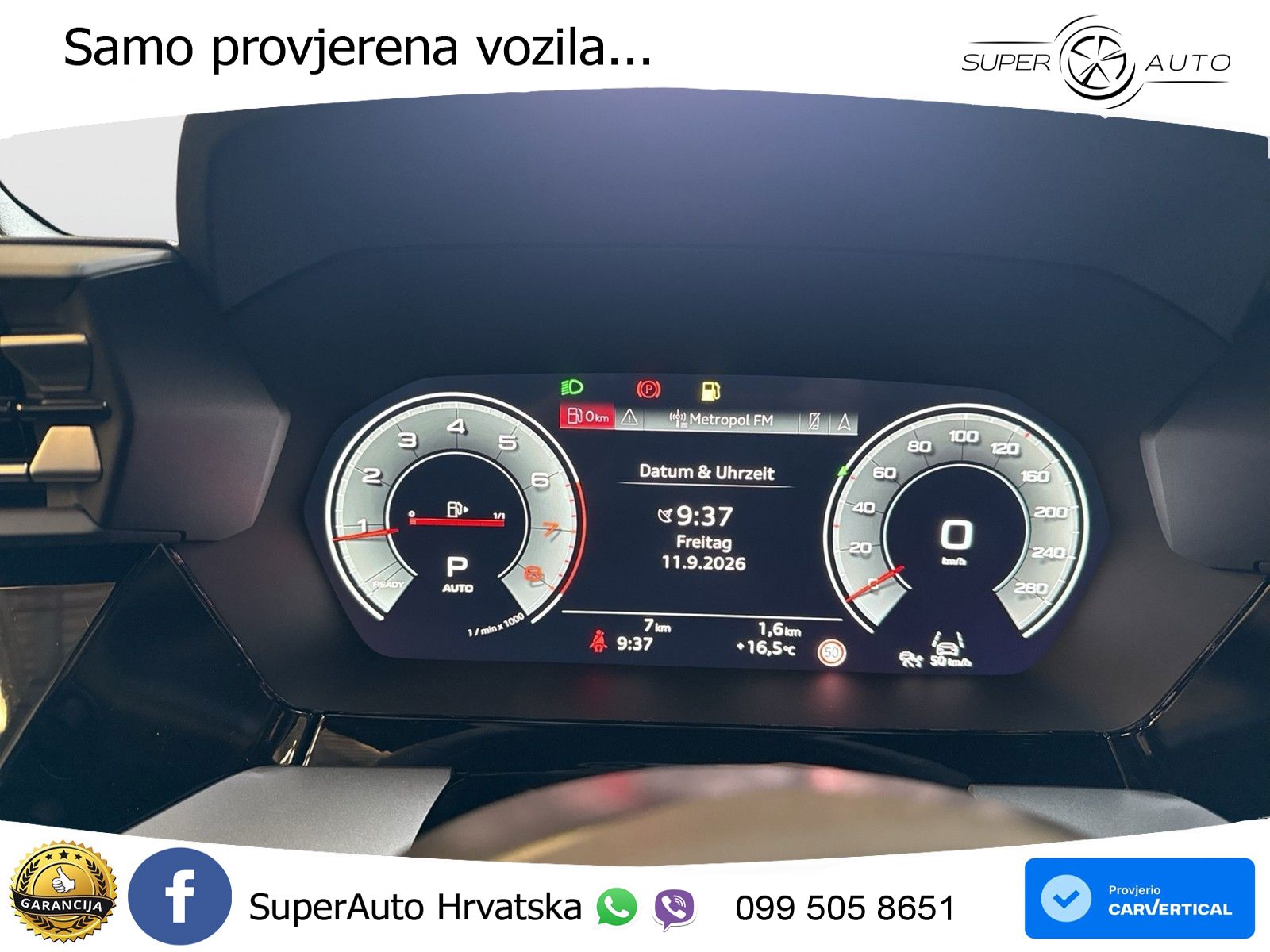 Audi A3 Sportback 40 TFSI (204 KS) quattro S tronic S line LED+GR SJED+ACC