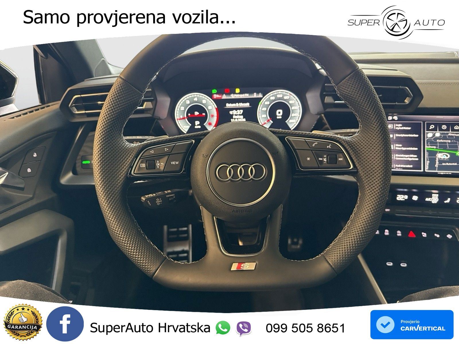 Audi A3 Sportback 40 TFSI (204 KS) quattro S tronic S line LED+GR SJED+ACC