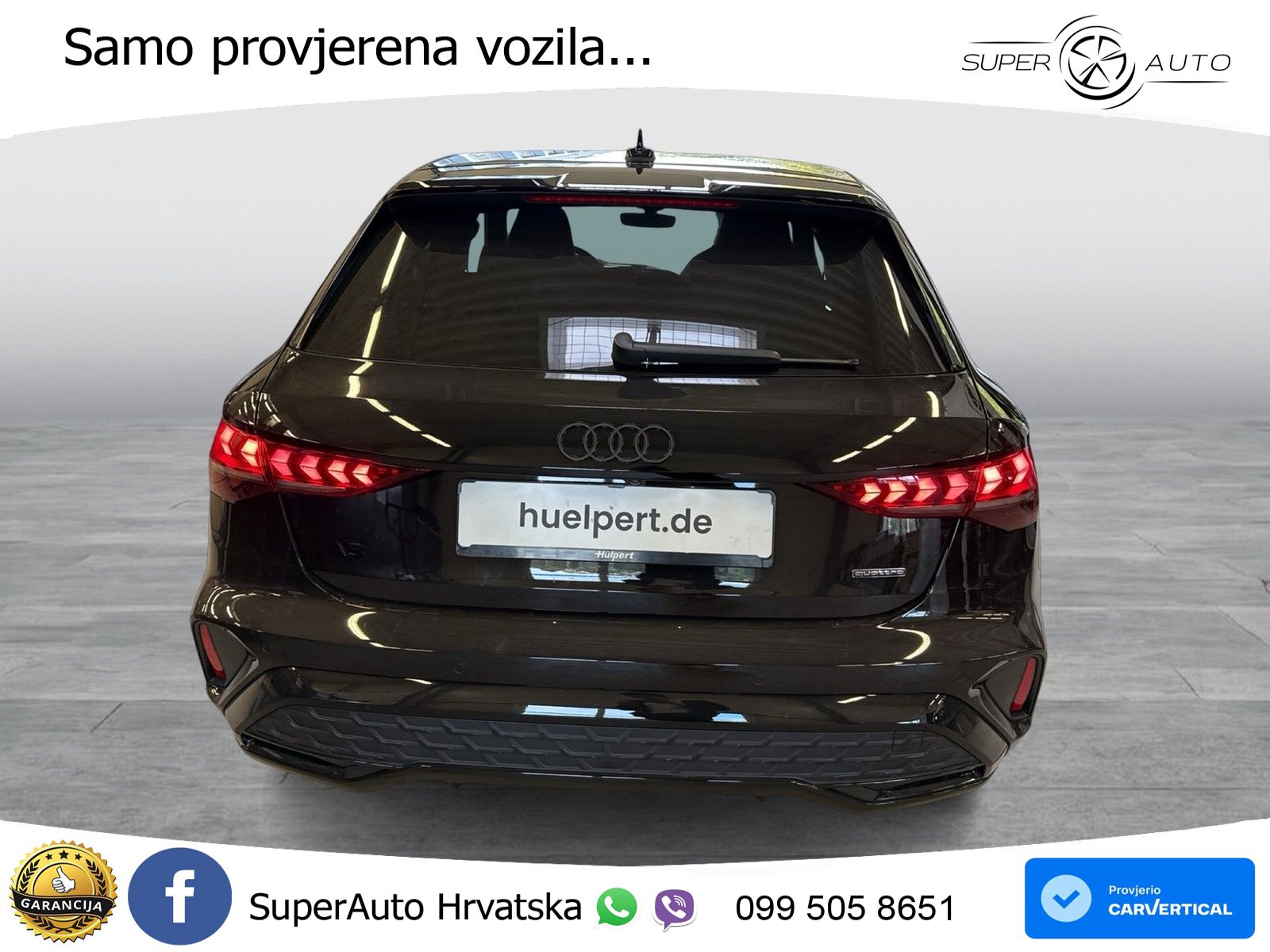 Audi A3 Sportback 40 TFSI (204 KS) quattro S tronic S line LED+GR SJED+ACC