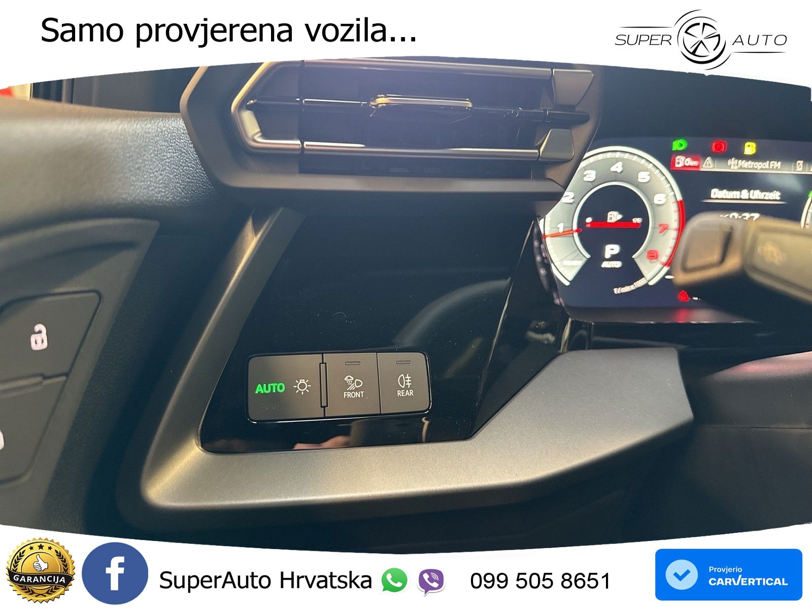 Audi A3 Sportback 40 TFSI (204 KS) quattro S tronic S line LED+GR SJED+ACC