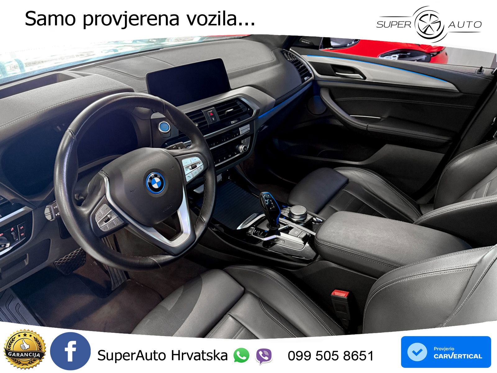 BMW iX3 80 kWh (286 KS) LED+GR SJED+ACC