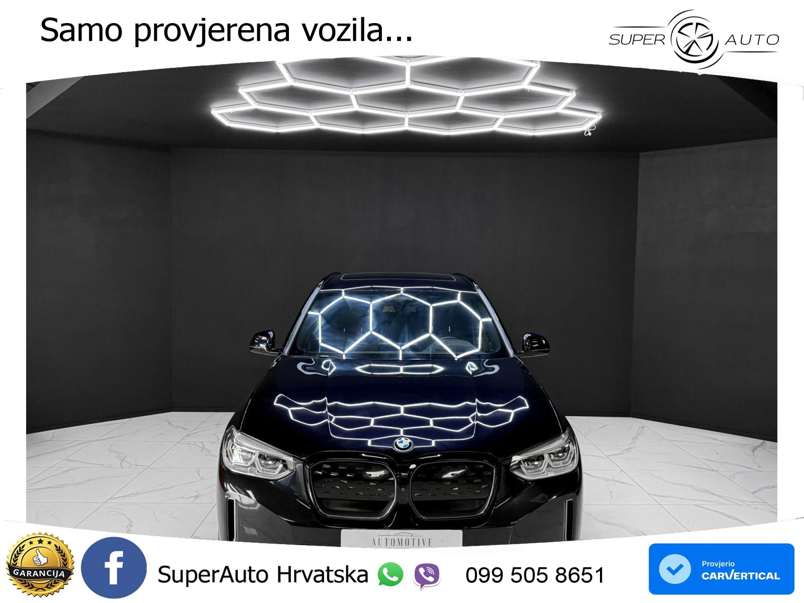 BMW iX3 80 kWh (286 KS) LED+GR SJED+ACC