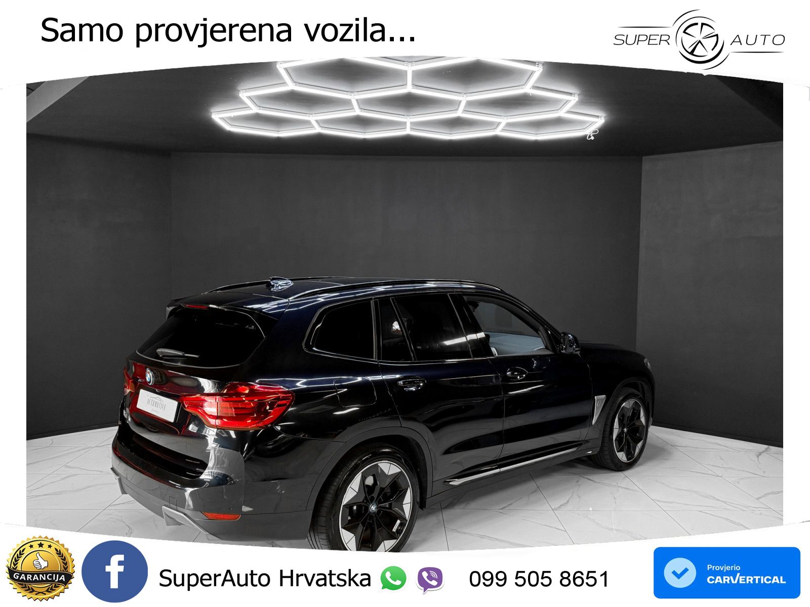 BMW iX3 80 kWh (286 KS) LED+GR SJED+ACC