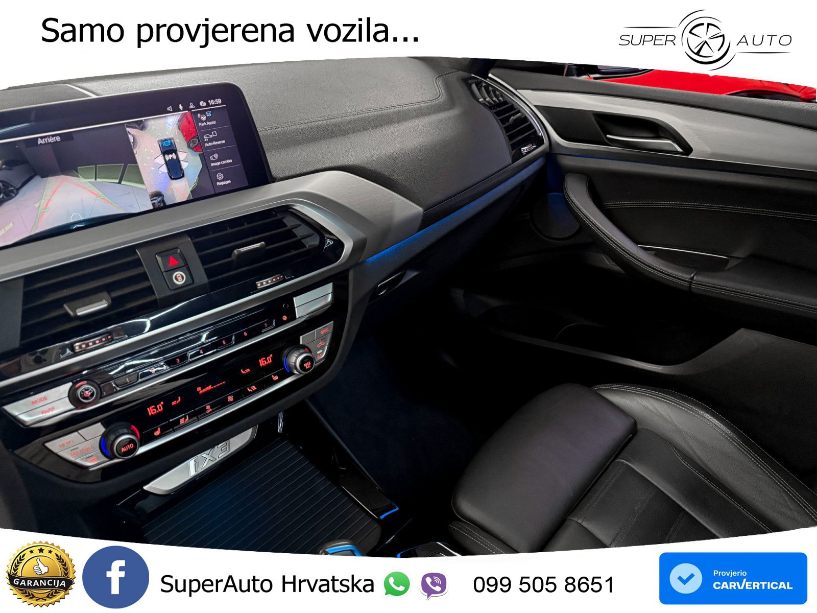 BMW iX3 80 kWh (286 KS) LED+GR SJED+ACC