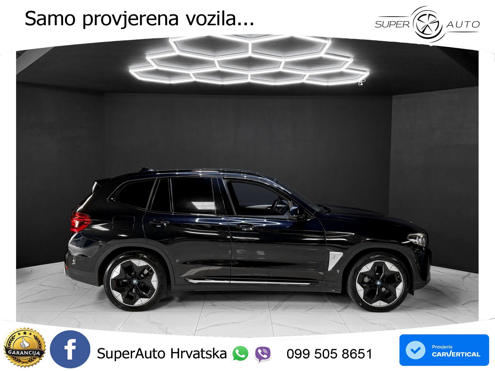 BMW iX3 80 kWh (286 KS) LED+GR SJED+ACC