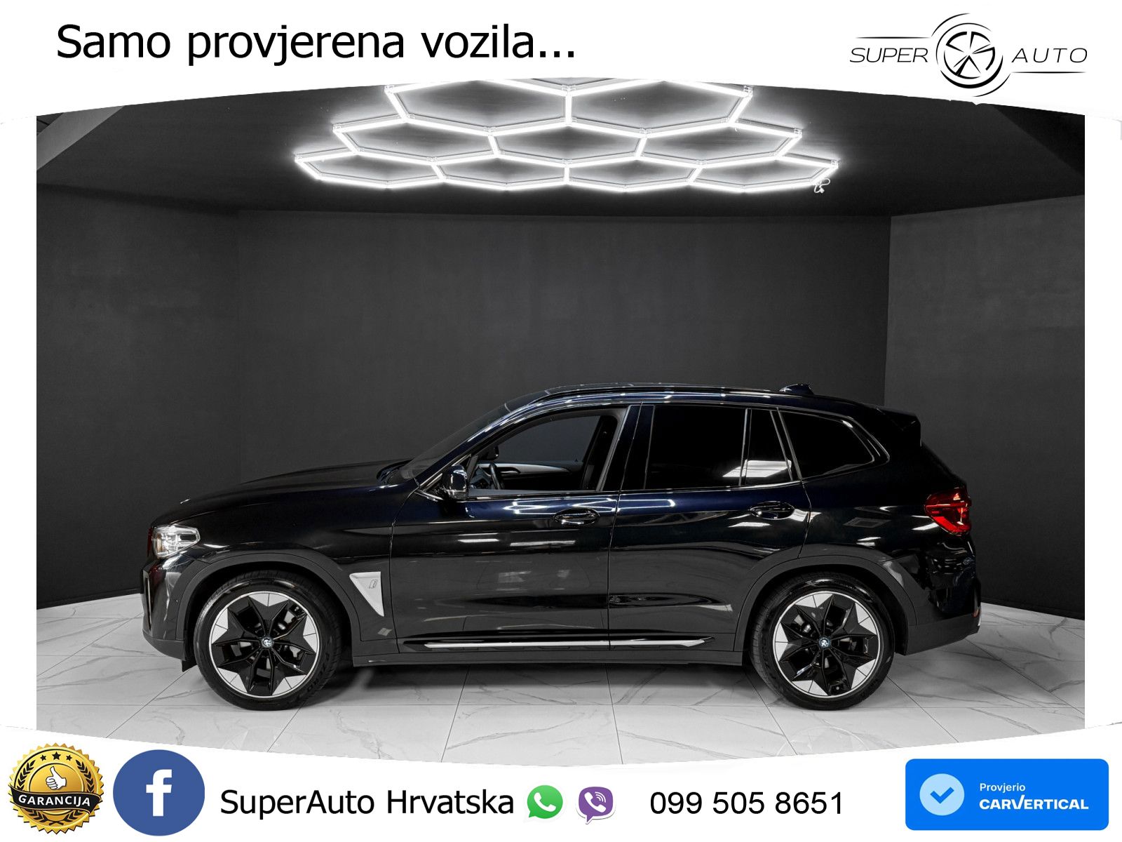 BMW iX3 80 kWh (286 KS) LED+GR SJED+ACC