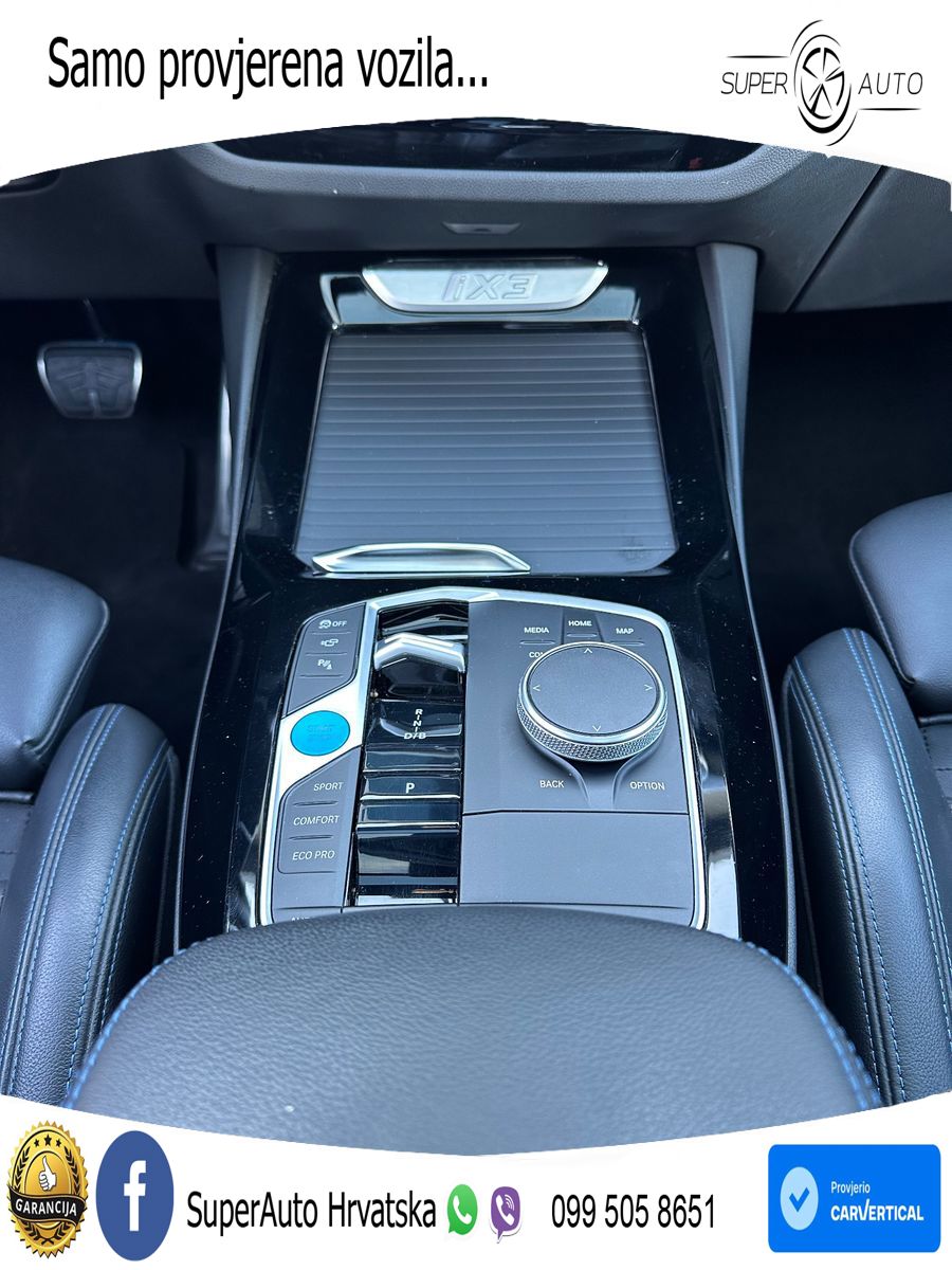 BMW iX3 80 kWh (286 KS) M Sport ACC+HEAD+GR SJED+360+PANO