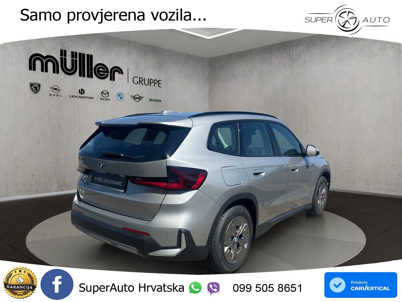 BMW iX1 68 kWh (313 KS) xDrive30 LED+GR SJED+ACC