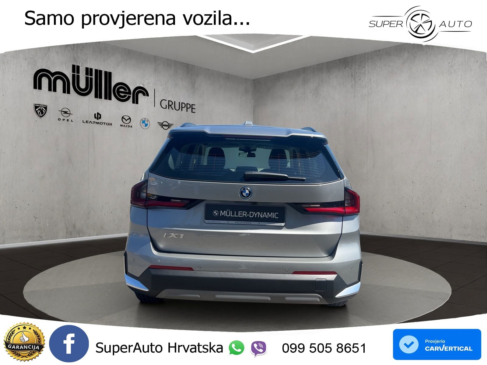 BMW iX1 68 kWh (313 KS) xDrive30 LED+GR SJED+ACC