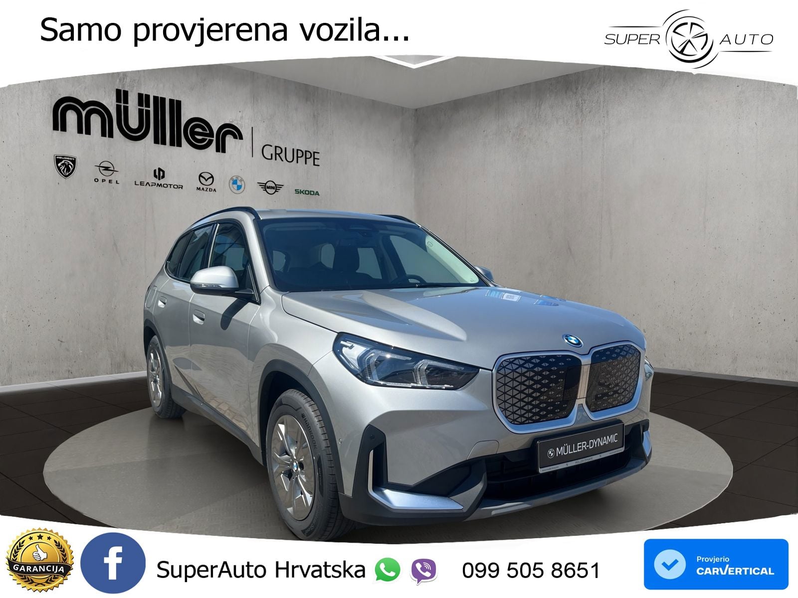 BMW iX1 68 kWh (313 KS) xDrive30 LED+GR SJED+ACC