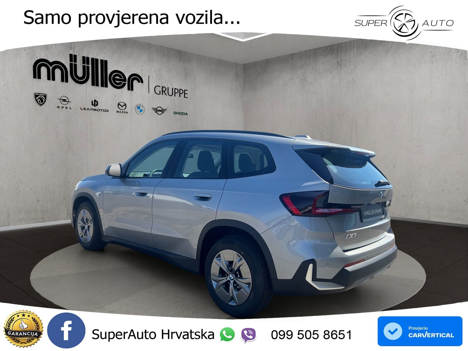 BMW iX1 68 kWh (313 KS) xDrive30 LED+GR SJED+ACC
