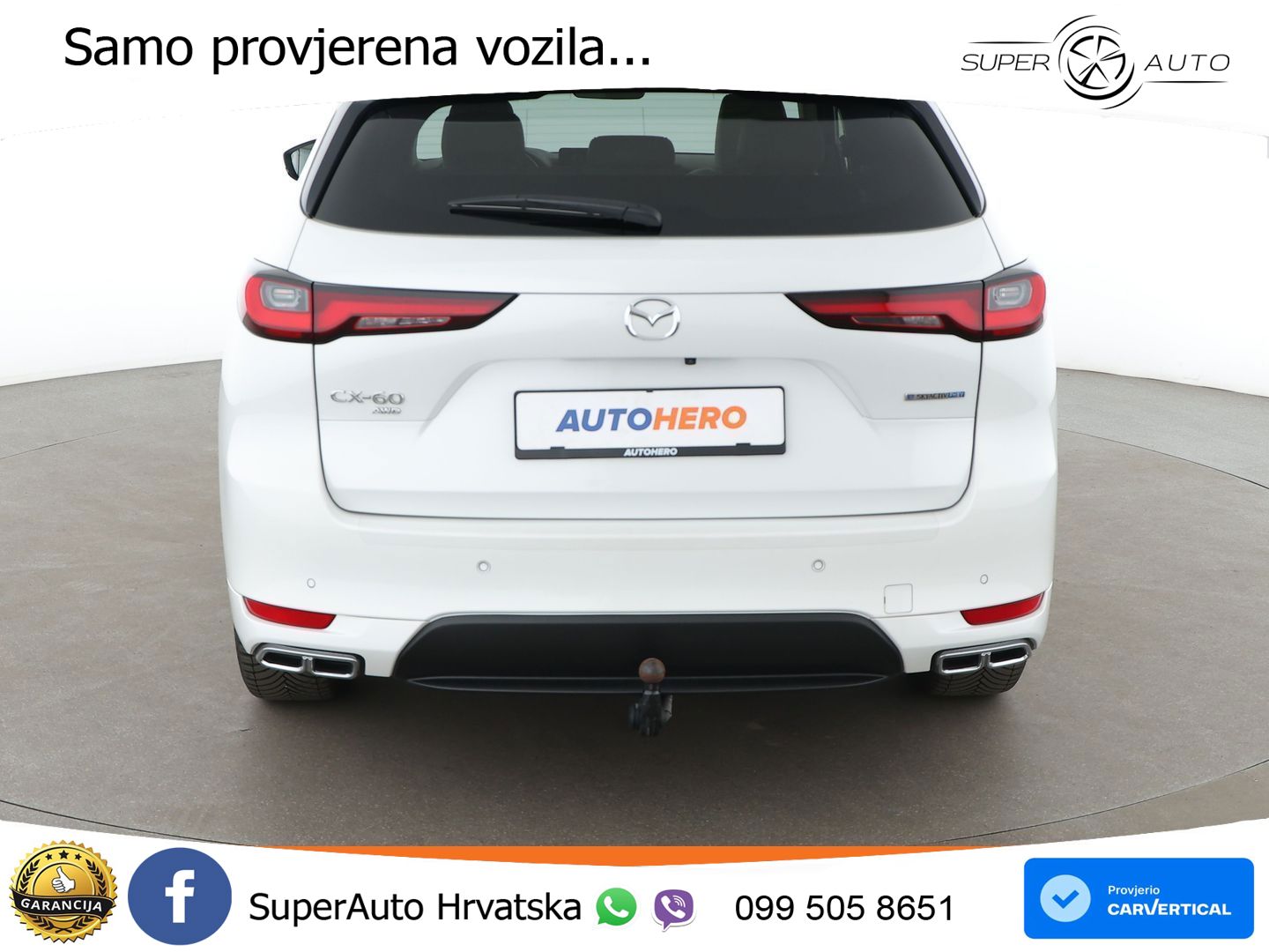 Mazda CX-60 2.5 e-Skyactiv (328 KS) AWD Automatic LED+GR SJED+ACC