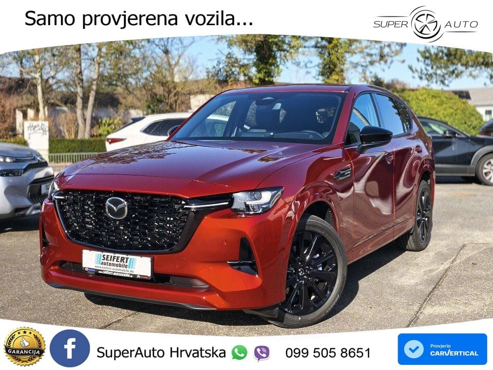 Mazda CX-60 3.3 e-Skyactiv D (254 KS) AWD Automatic MATRIX+GR SJED+KAM