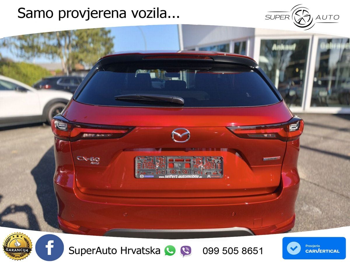 Mazda CX-60 3.3 e-Skyactiv D (254 KS) AWD Automatic MATRIX+GR SJED+KAM