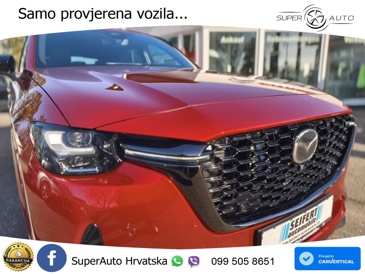 Mazda CX-60 3.3 e-Skyactiv D (254 KS) AWD Automatic MATRIX+GR SJED+KAM