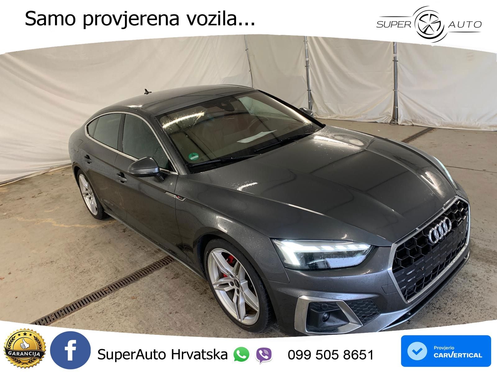 Audi A5 Sportback 40 TDI (204 KS) S tronic S line LED+GR SJED+ACC