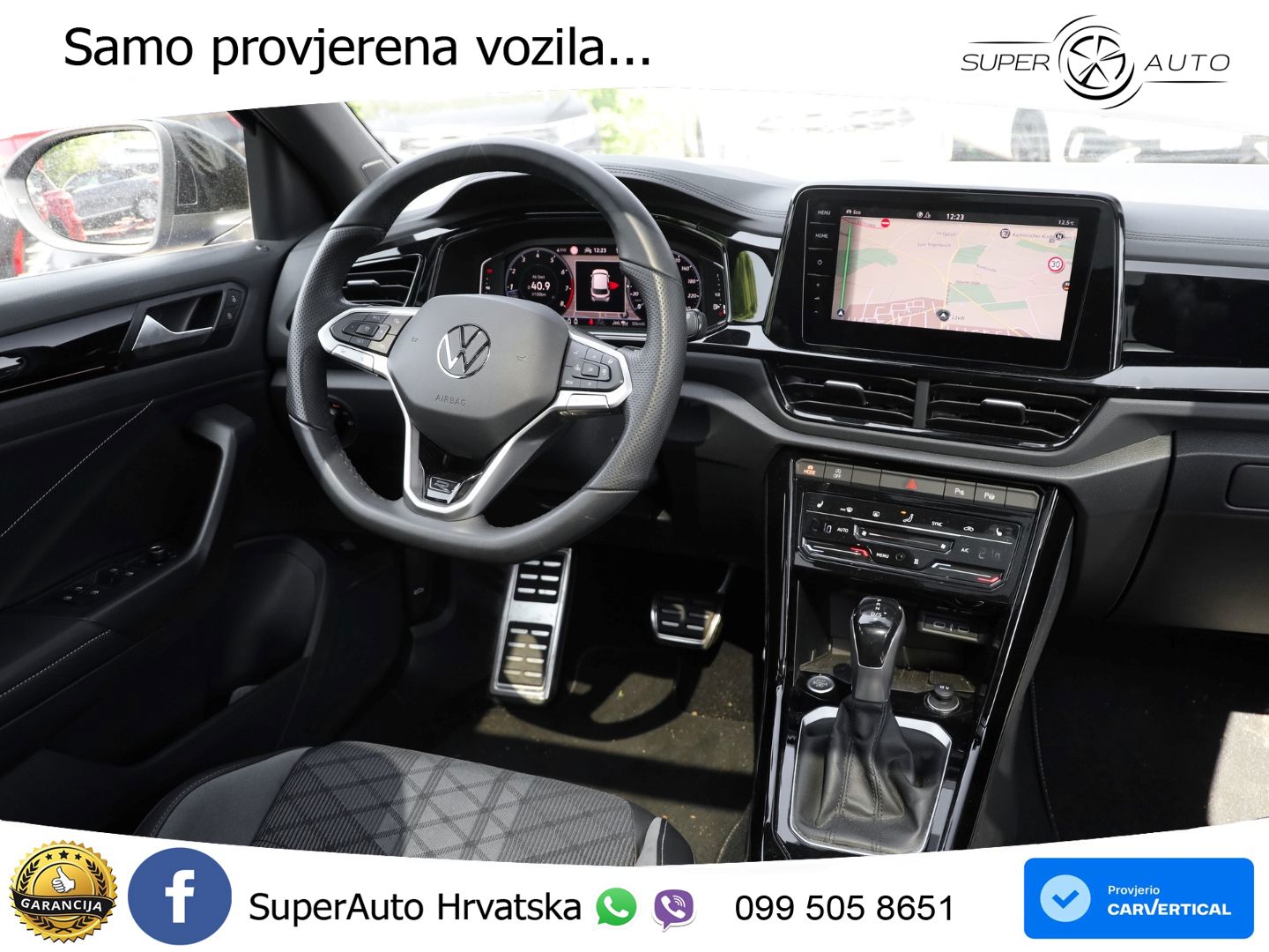 Volkswagen T-Roc 1.5 TSI (150 KS) DSG MATRIX+GR SJED+KAM