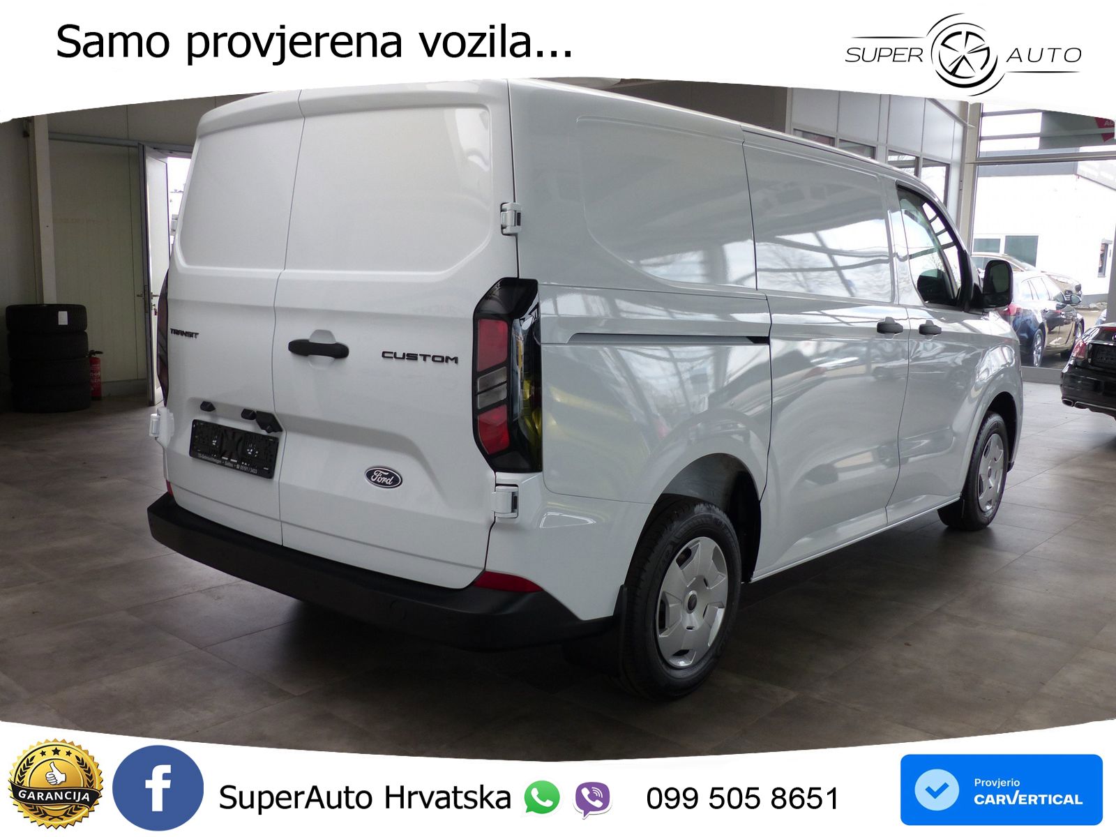 Ford Transit Custom 2.0 L1 280 Kasten LED+Winterp+AHK 136 KS