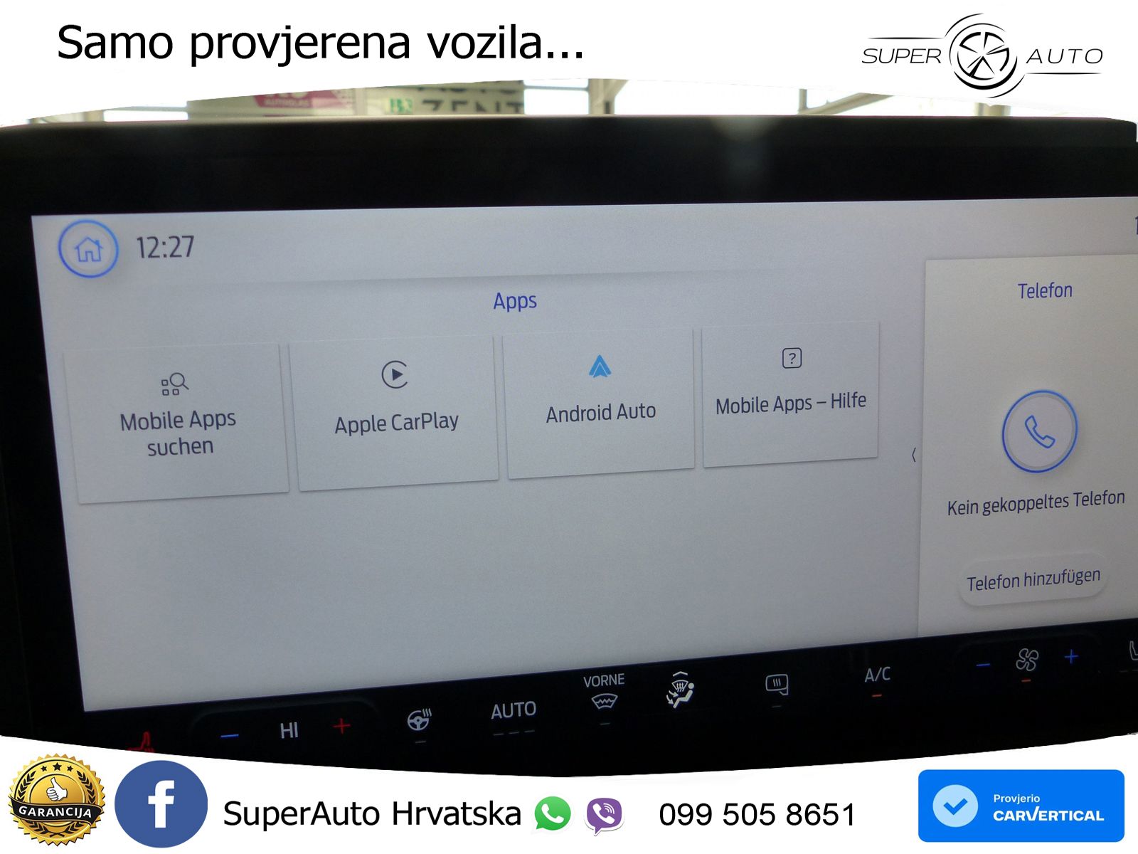 Ford Transit Custom 2.0 L1 280 Kasten LED+Winterp+AHK 136 KS