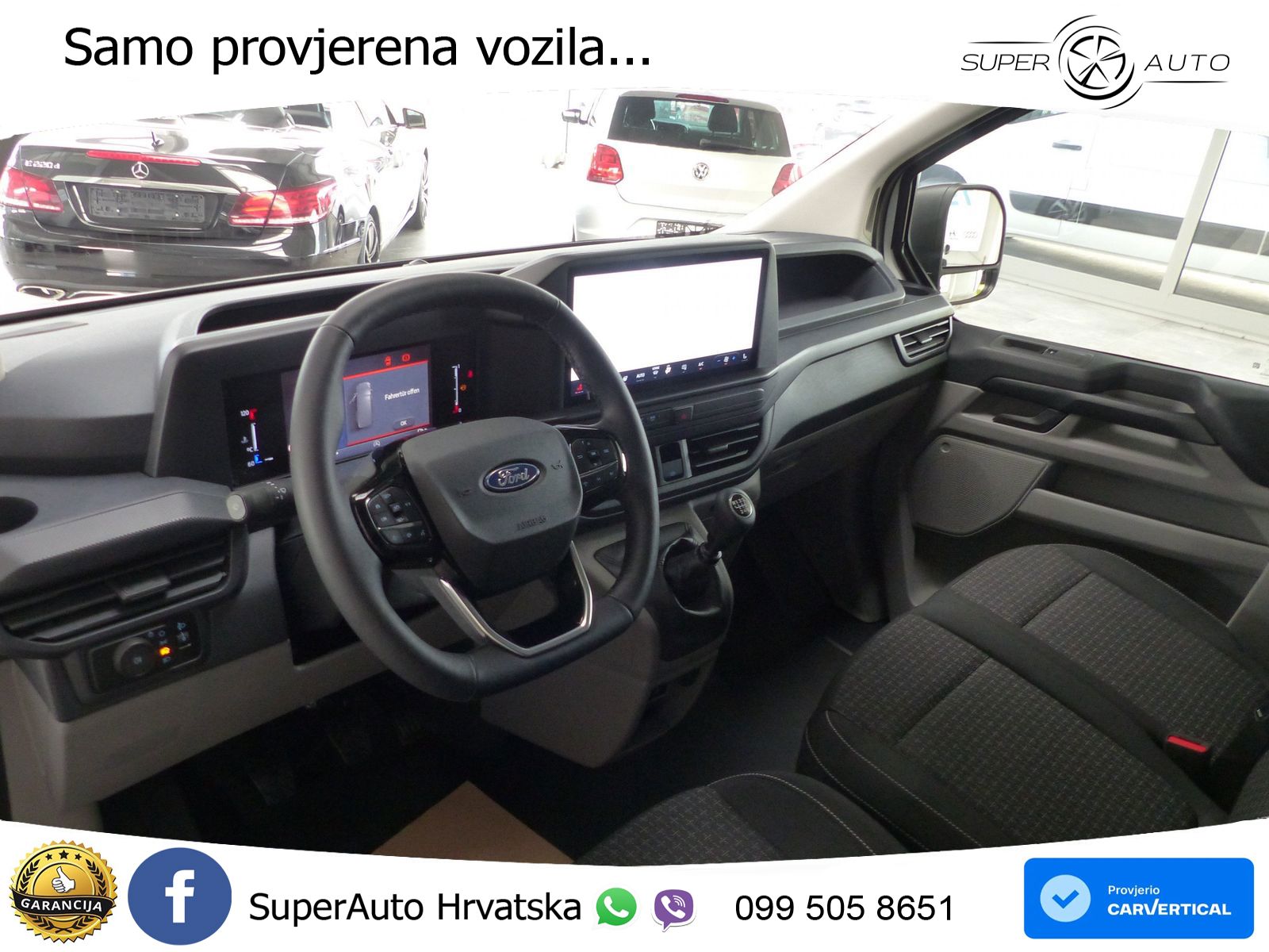 Ford Transit Custom 2.0 L1 280 Kasten LED+Winterp+AHK 136 KS
