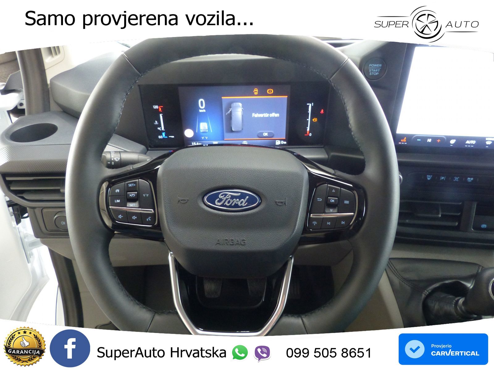 Ford Transit Custom 2.0 L1 280 Kasten LED+Winterp+AHK 136 KS