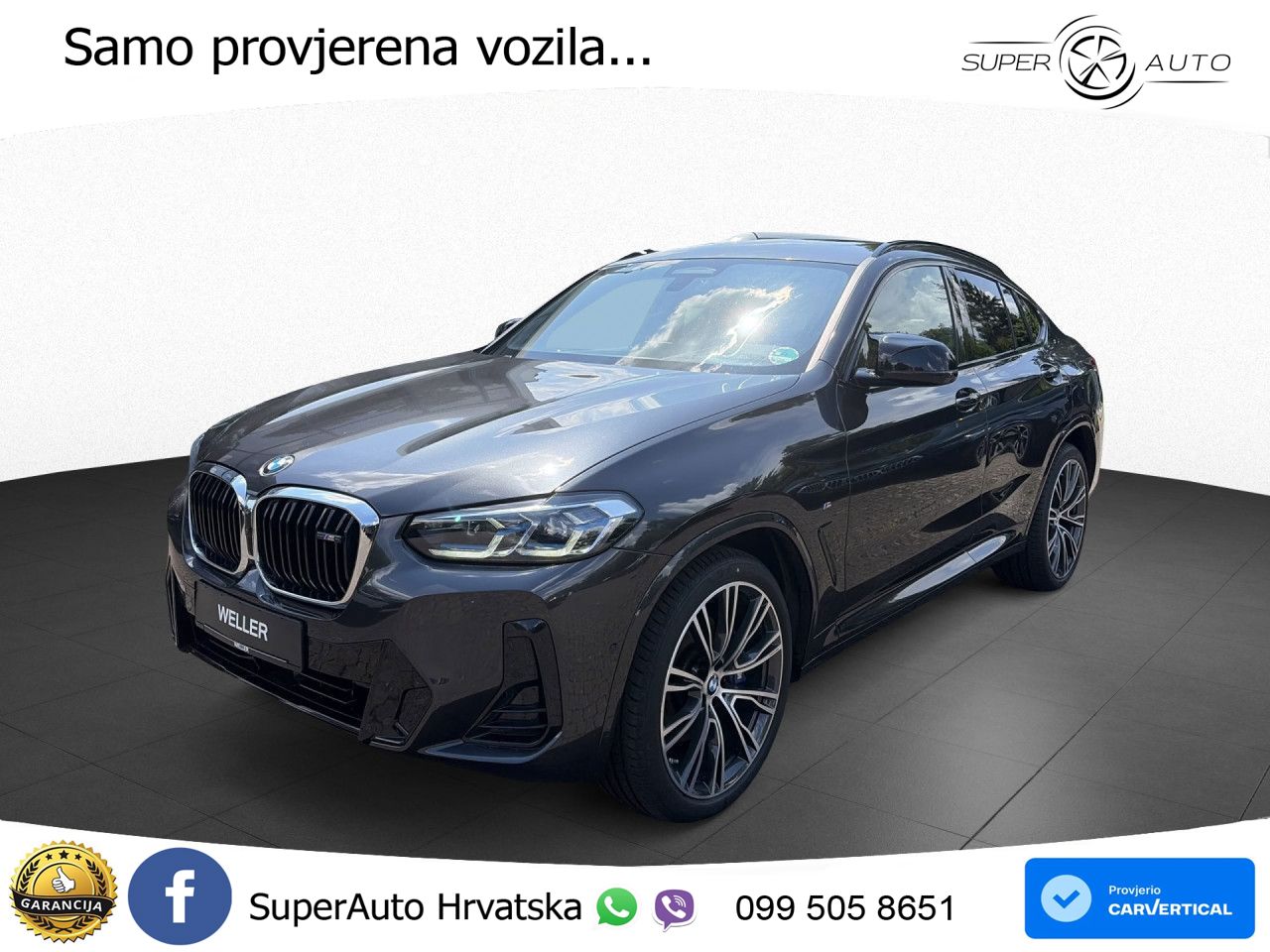 BMW X4 M40d (340 KS) xDrive Steptronic ACC+HEAD+GR SJED+360+PANO