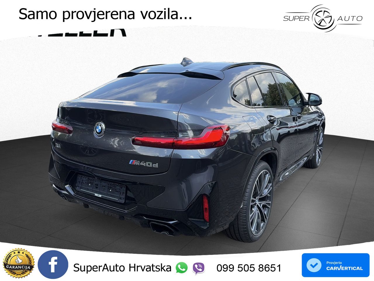 BMW X4 M40d (340 KS) xDrive Steptronic ACC+HEAD+GR SJED+360+PANO