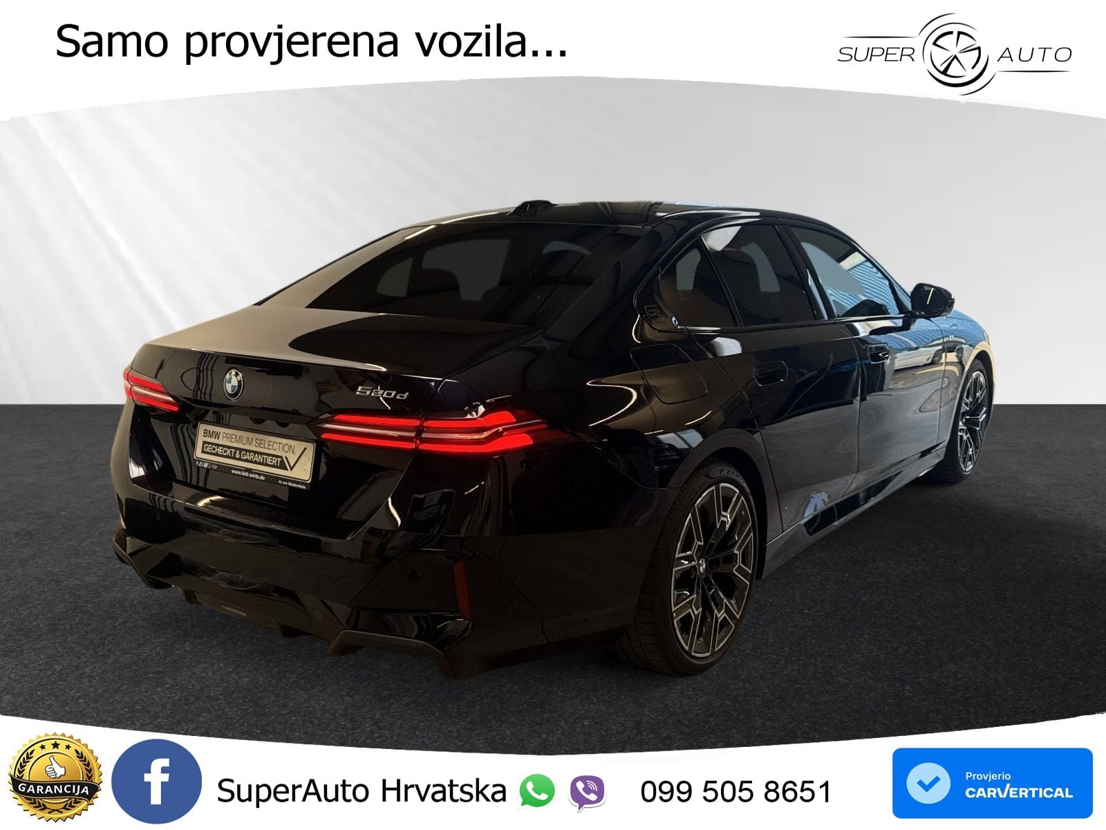 BMW 520d (197 KS) Steptronic LED+GR SJED+ACC