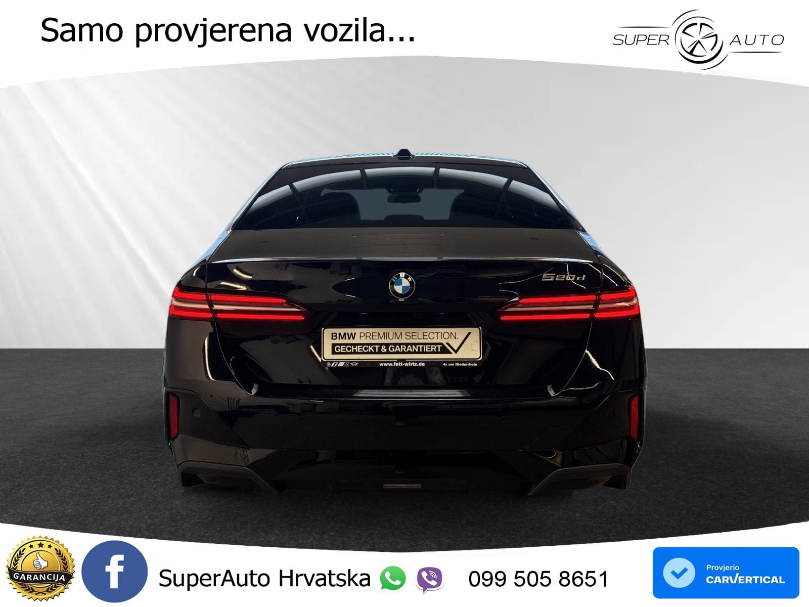 BMW 520d (197 KS) Steptronic LED+GR SJED+ACC
