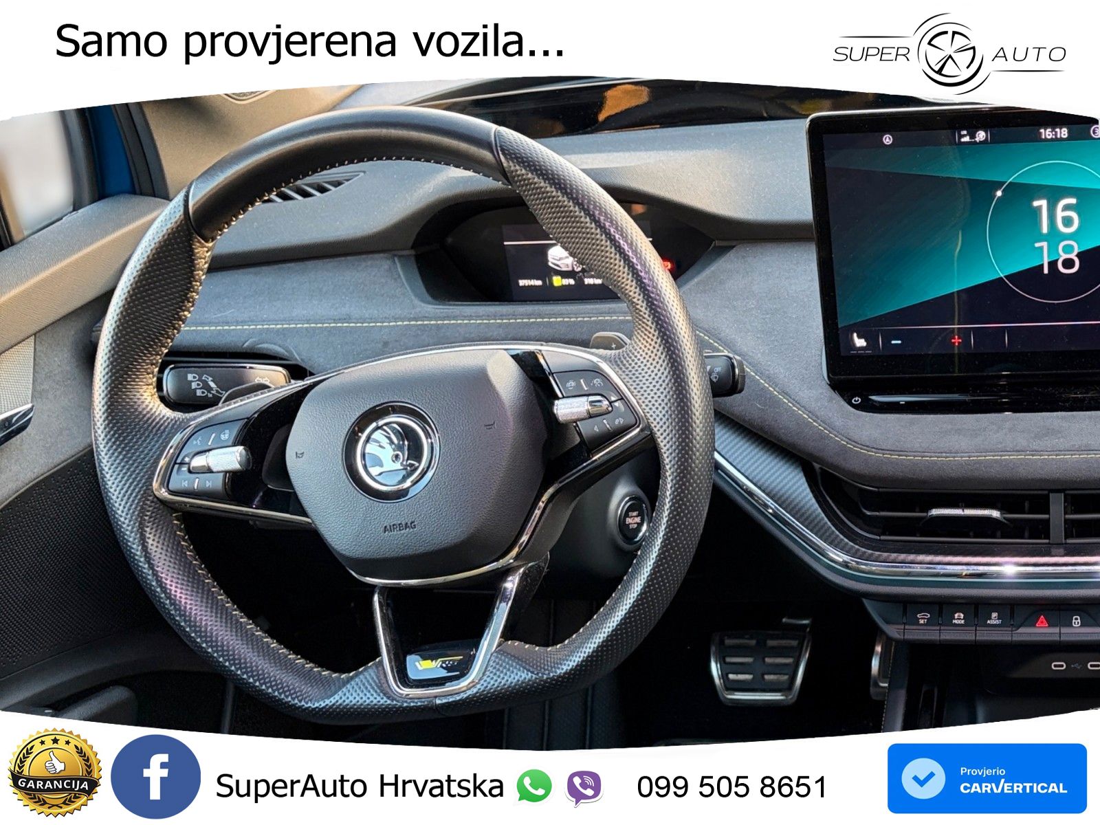 Škoda Enyaq Coupe iV RS 82 kWh (299 KS) AWD Lounge LED+GR SJED+ACC