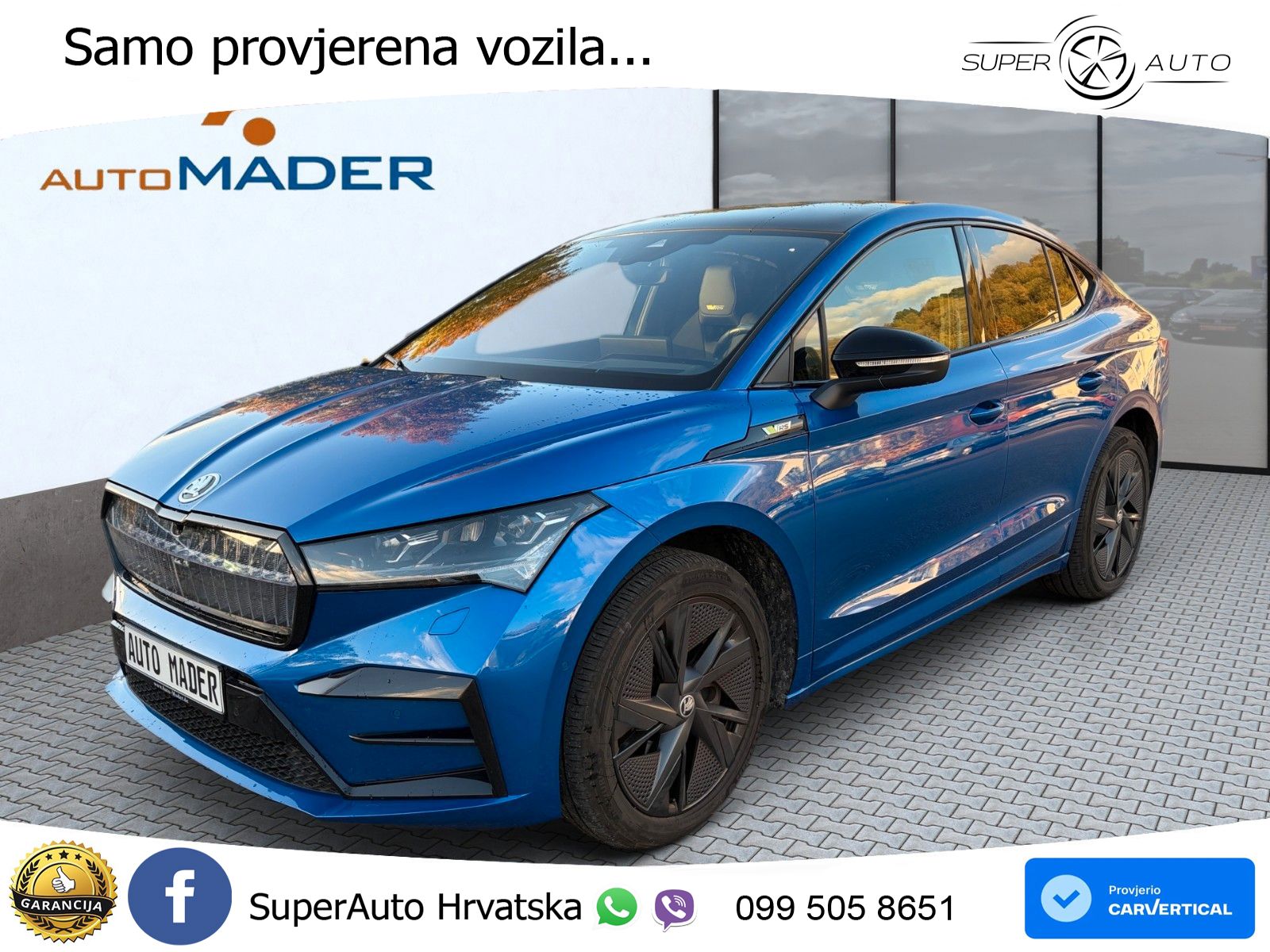 Škoda Enyaq Coupe iV RS 82 kWh (299 KS) AWD Lounge LED+GR SJED+ACC