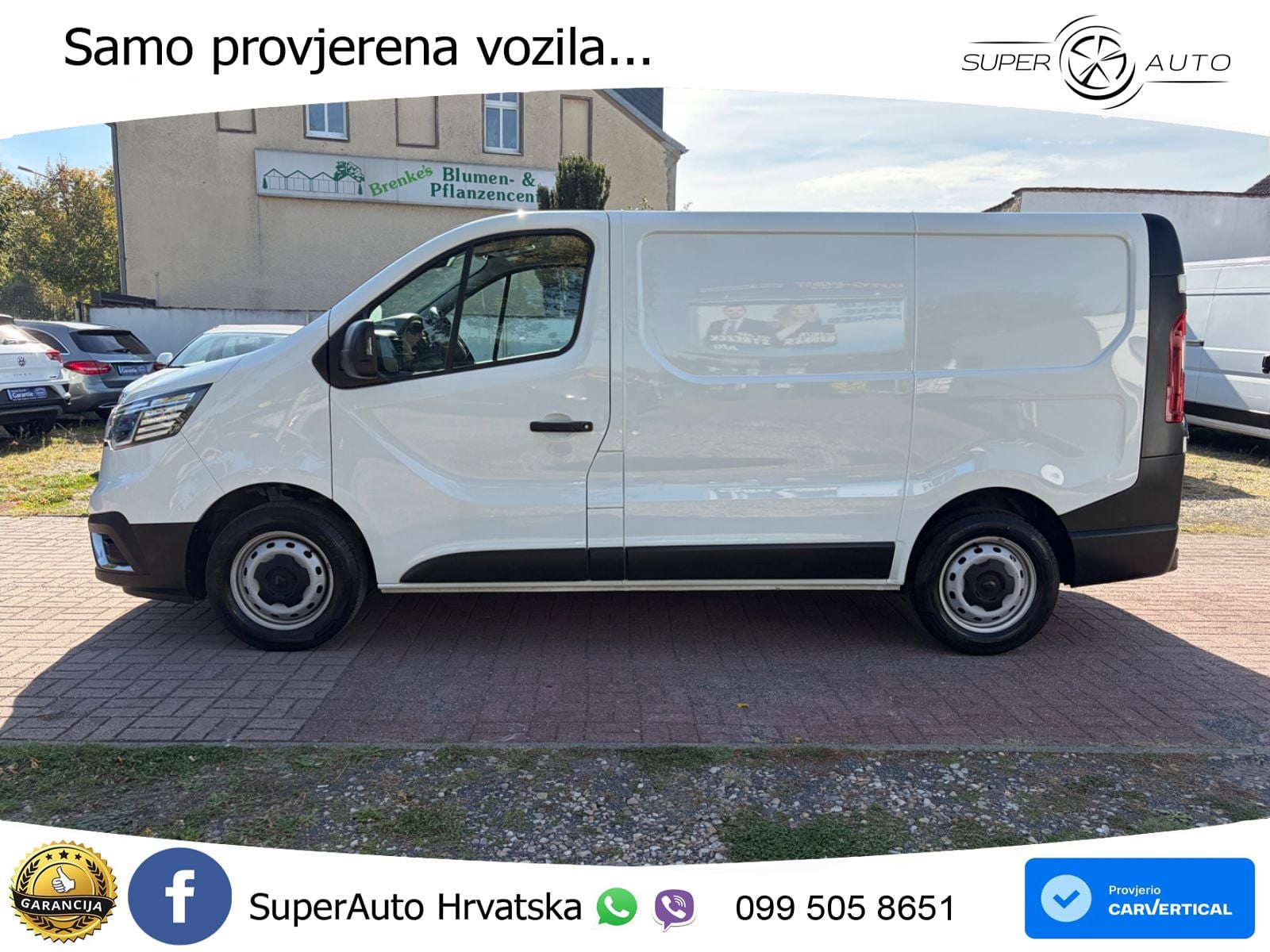 Renault Trafic Kasten L1H1+TEMPOM.+KLIMA+SITZH.+LED+++ 131 KS