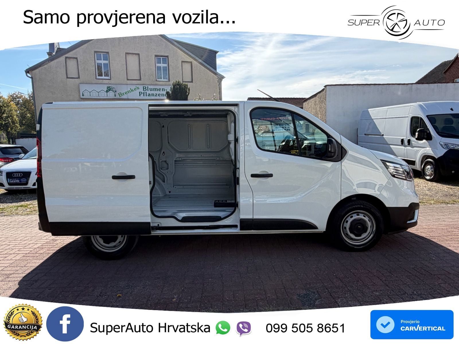 Renault Trafic Kasten L1H1+TEMPOM.+KLIMA+SITZH.+LED+++ 131 KS