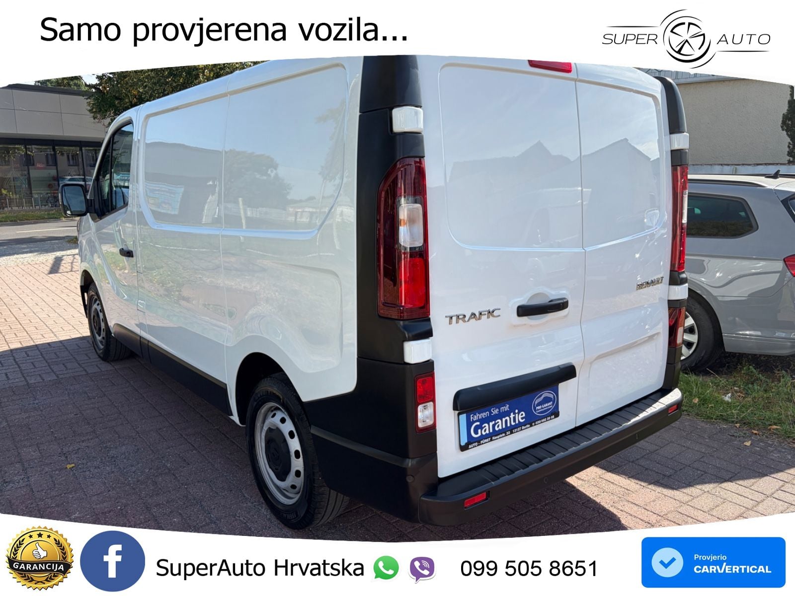 Renault Trafic Kasten L1H1+TEMPOM.+KLIMA+SITZH.+LED+++ 131 KS