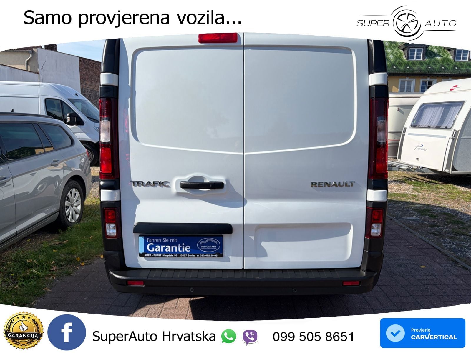 Renault Trafic Kasten L1H1+TEMPOM.+KLIMA+SITZH.+LED+++ 131 KS