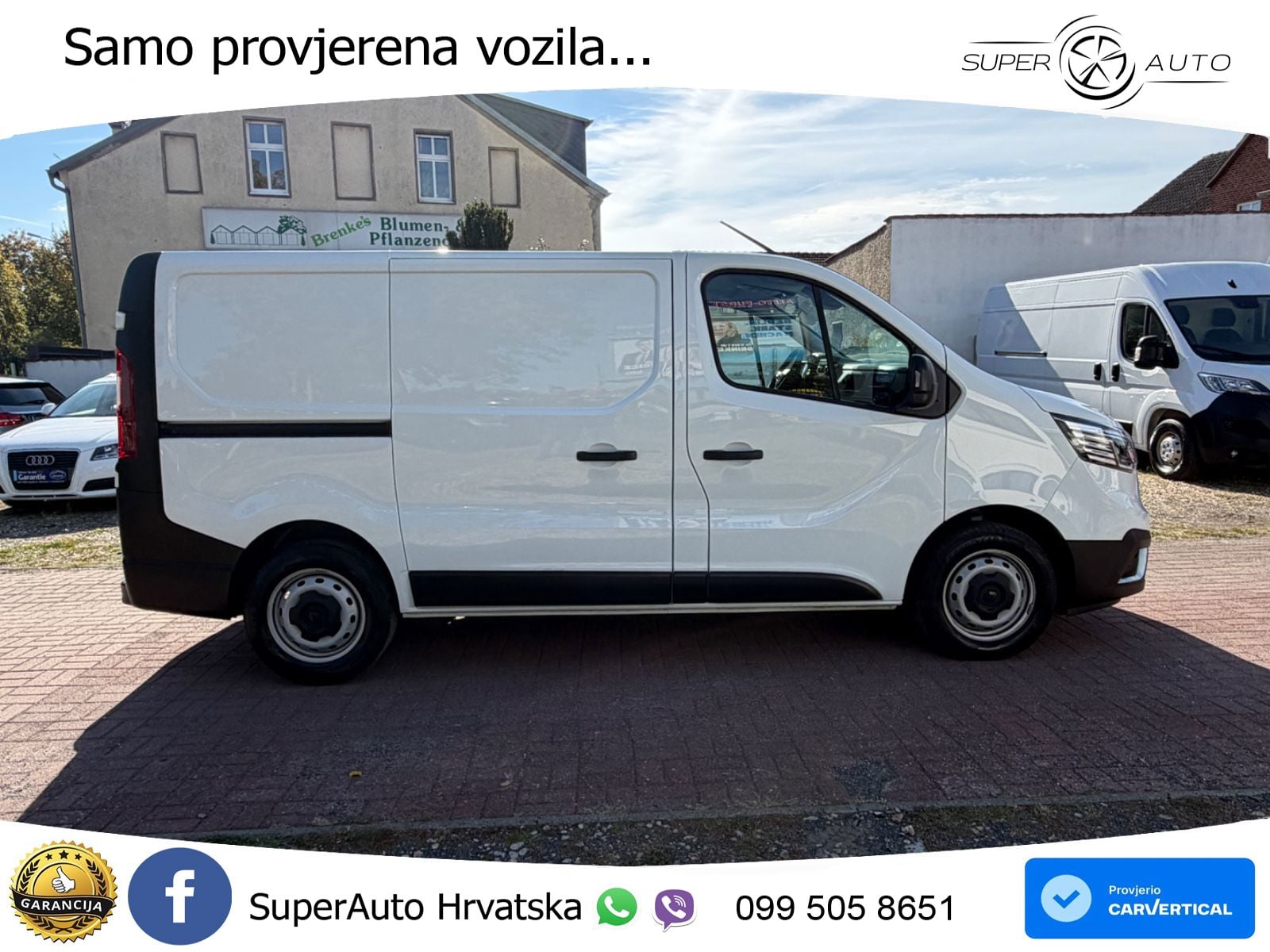 Renault Trafic Kasten L1H1+TEMPOM.+KLIMA+SITZH.+LED+++ 131 KS