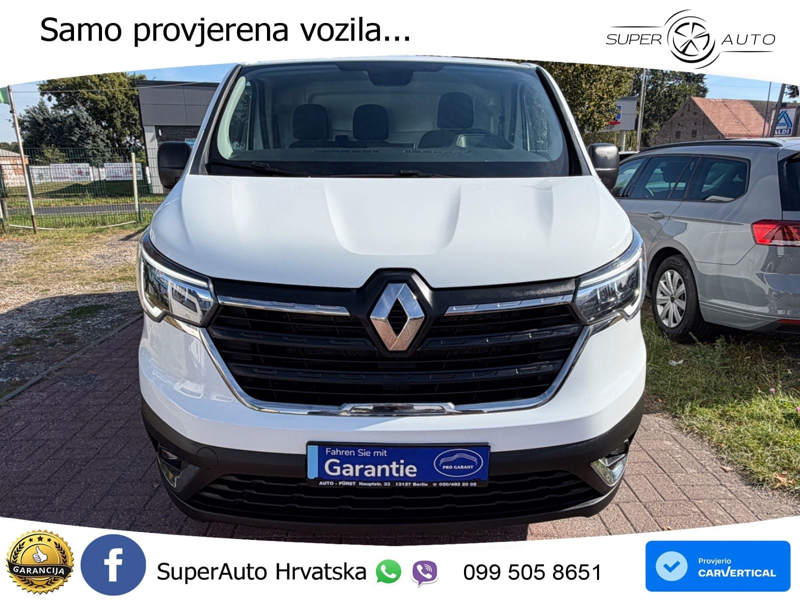 Renault Trafic Kasten L1H1+TEMPOM.+KLIMA+SITZH.+LED+++ 131 KS