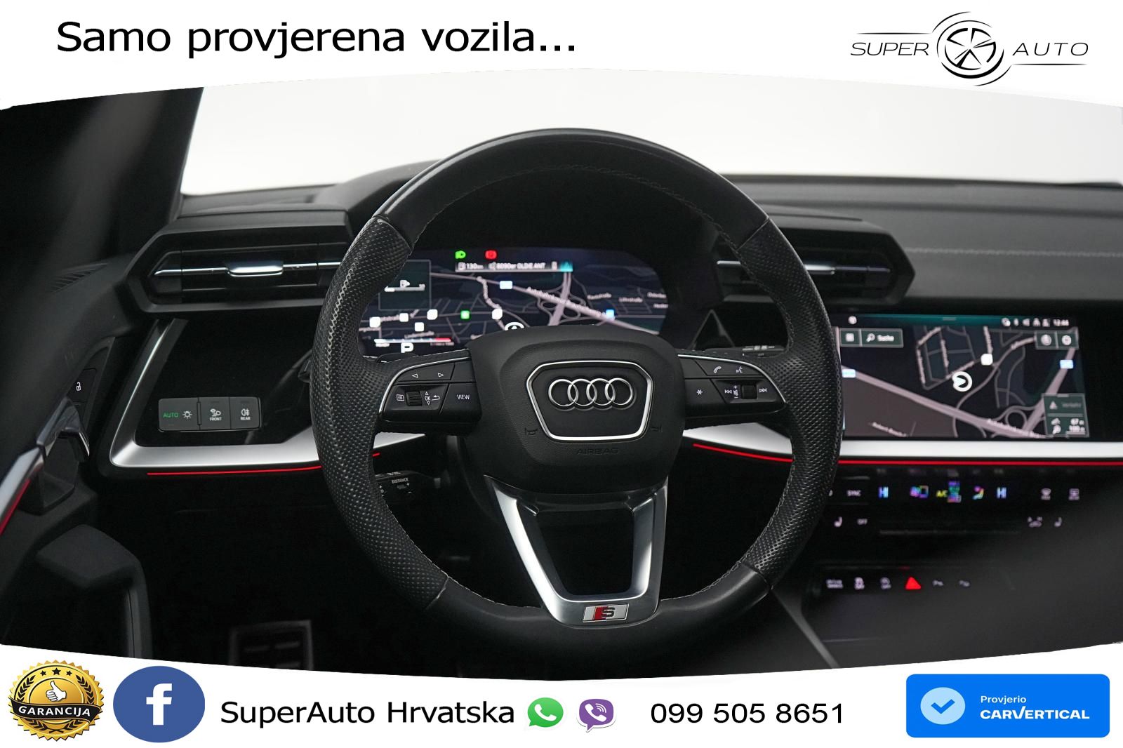 Audi A3 35 TFSI (150 KS) S tronic S line LED+GR SJED+ACC