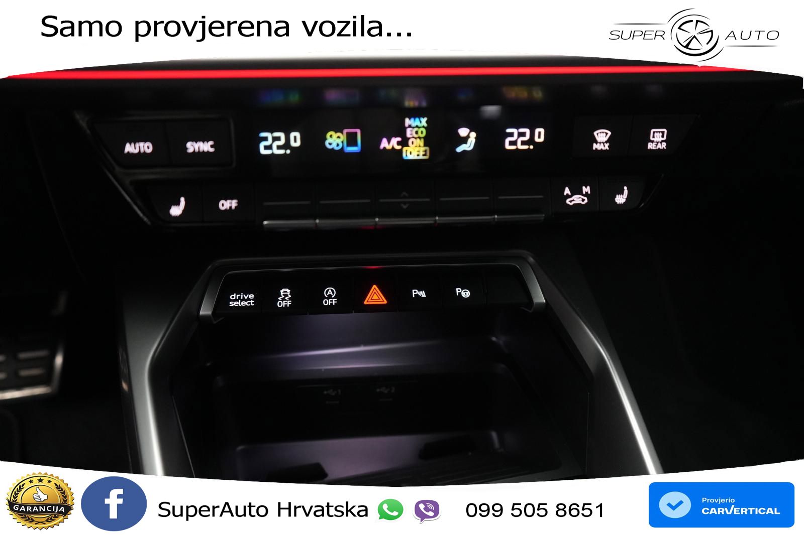 Audi A3 35 TFSI (150 KS) S tronic S line LED+GR SJED+ACC