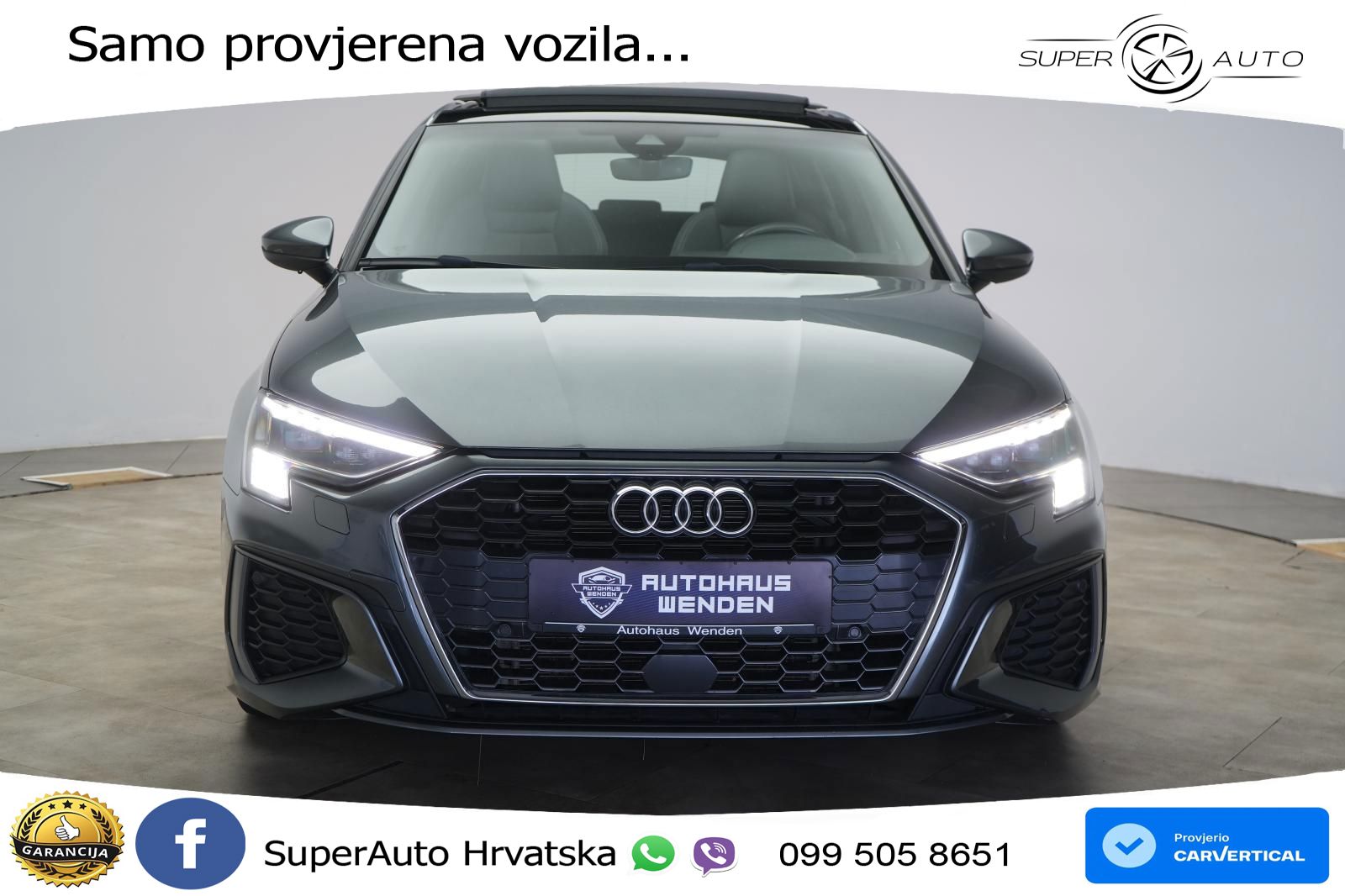 Audi A3 35 TFSI (150 KS) S tronic S line LED+GR SJED+ACC