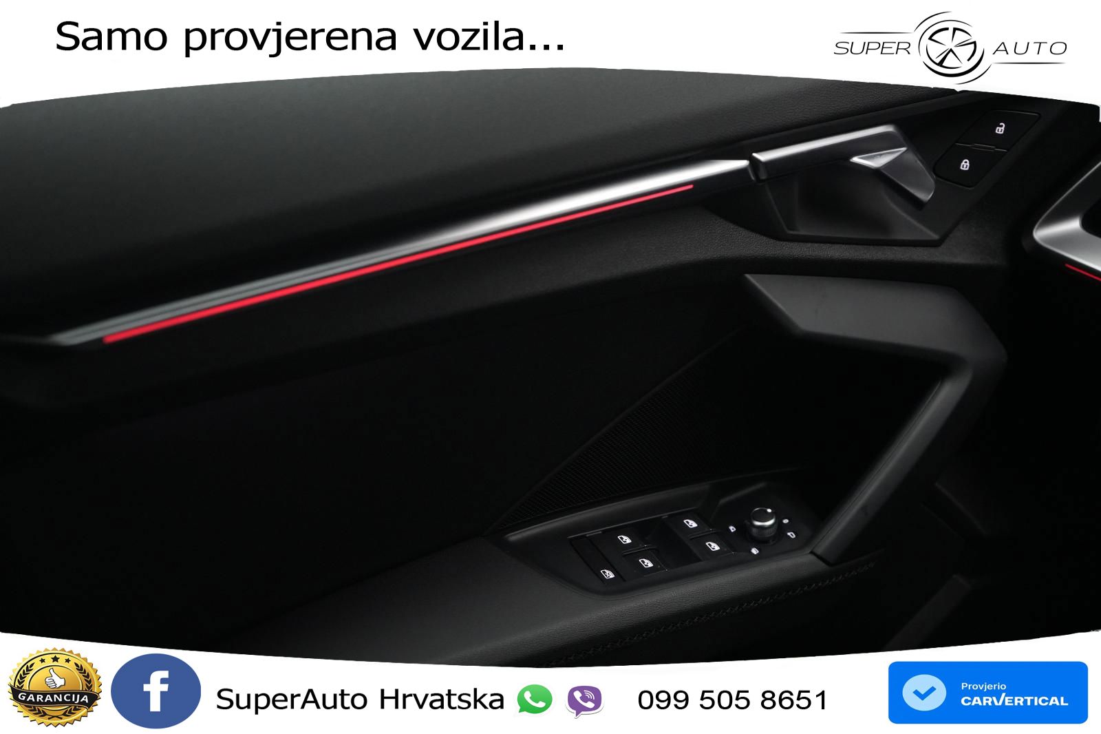 Audi A3 35 TFSI (150 KS) S tronic S line LED+GR SJED+ACC